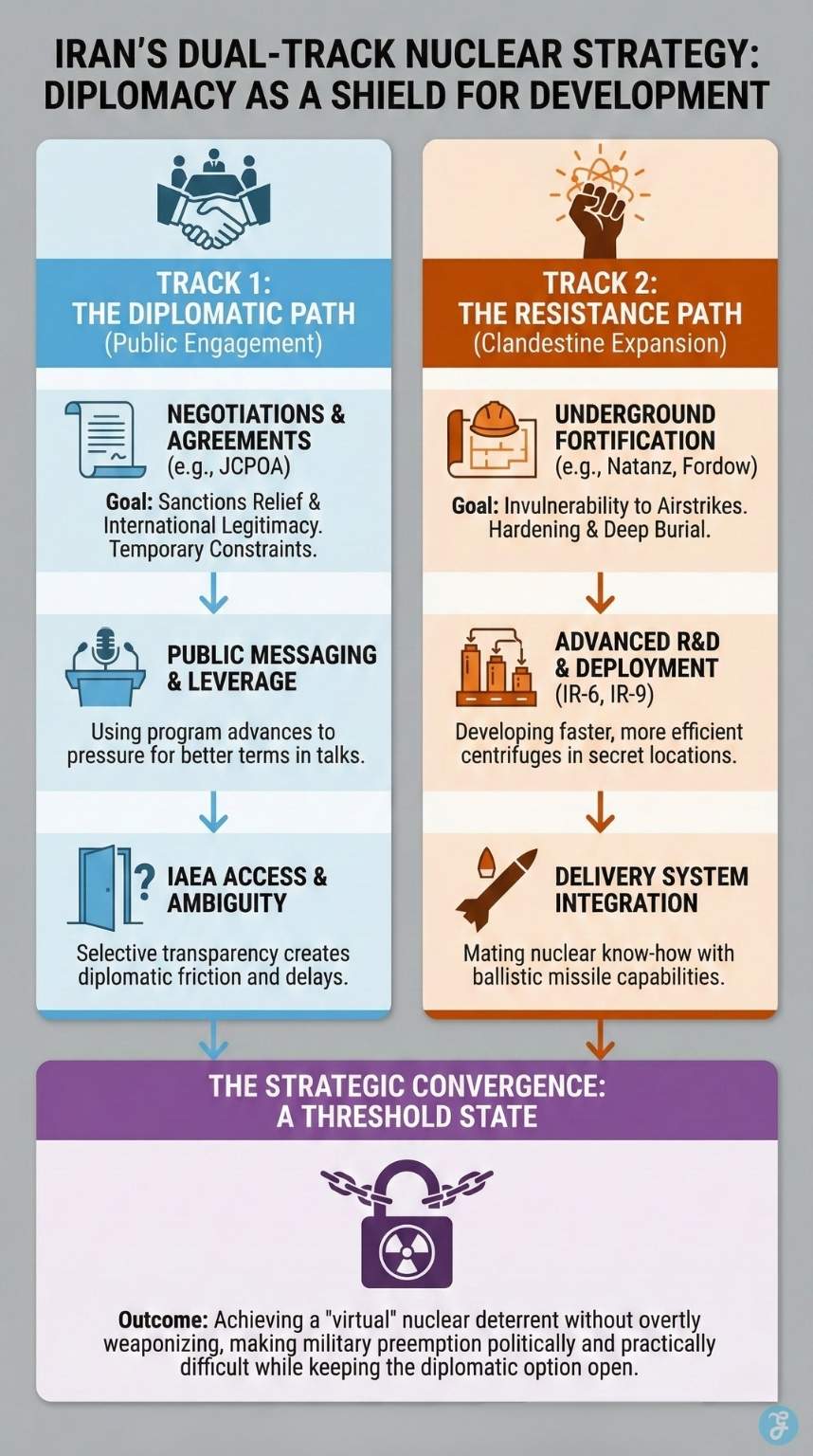 Strategic immunity zone: Iran's nuclear strategy