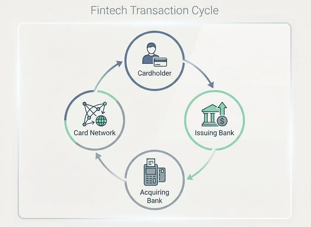 Key players involved in a chargeback dispute