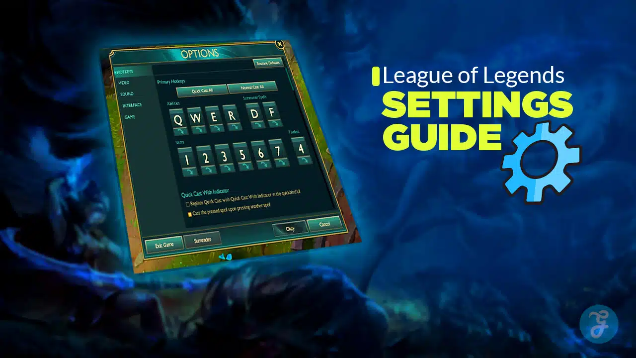 League Of Legends Settings Guide