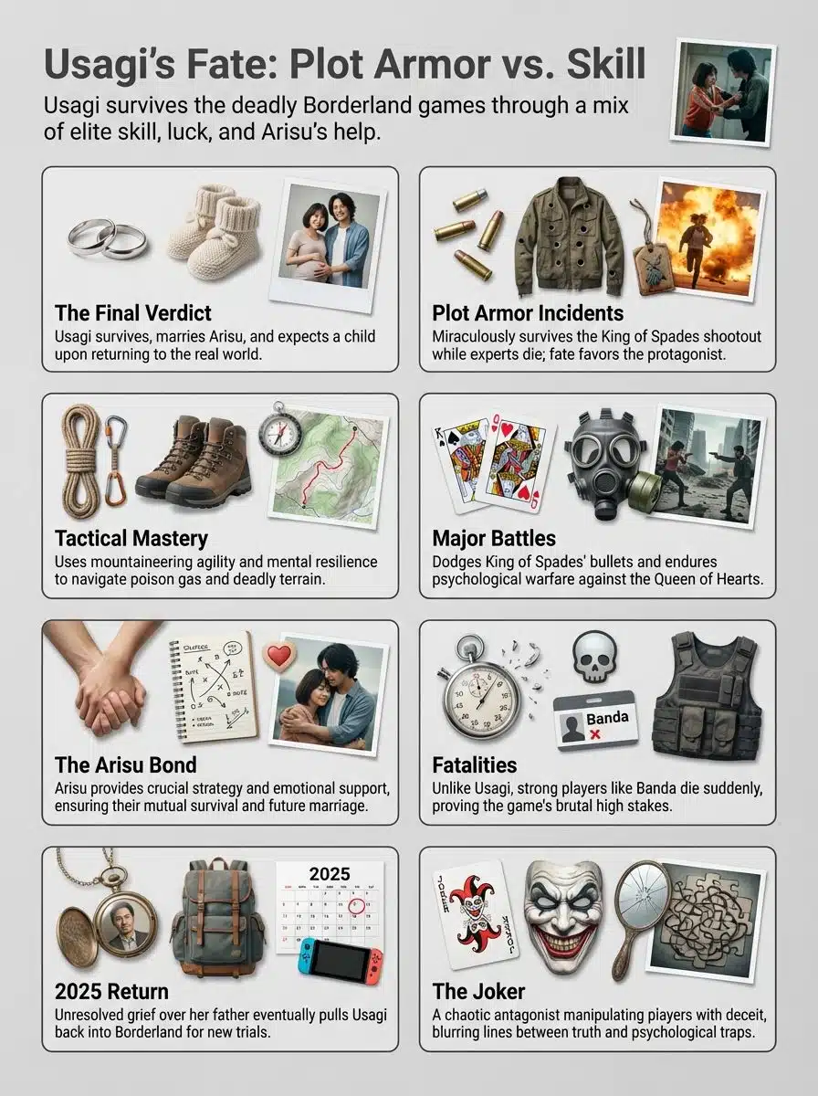 Plot Armor vs. Skill Analyzing Usagi's Survival: does Usagi die