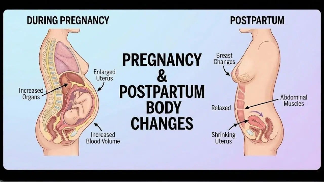 Pregnancy and Postpartum Body Changes