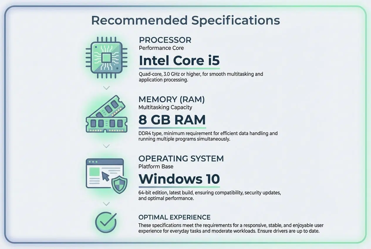 Recommended Specifications for Installing Mozillod5.2f5
