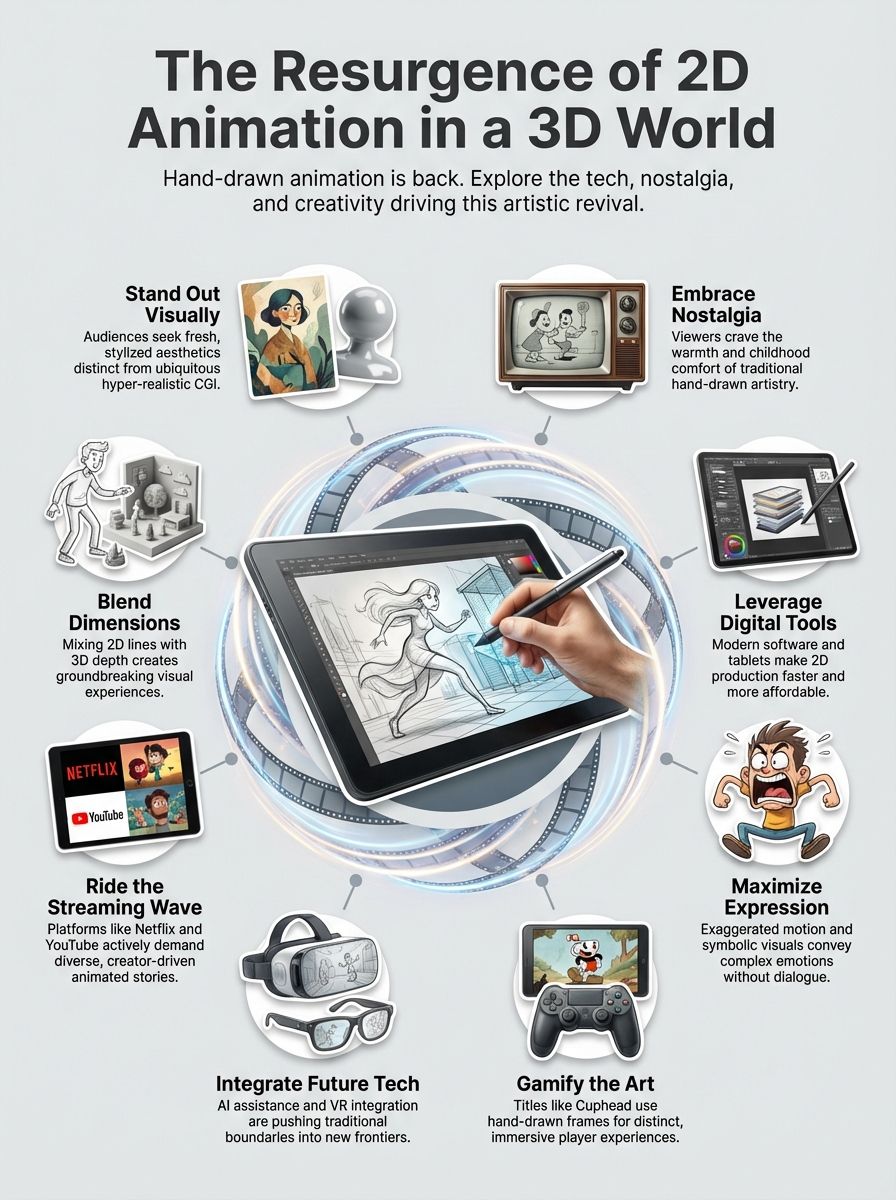 Resurgence Of 2D Animation history