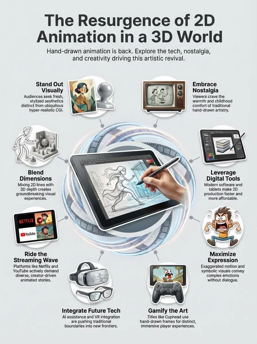 Resurgence Of 2D Animation history