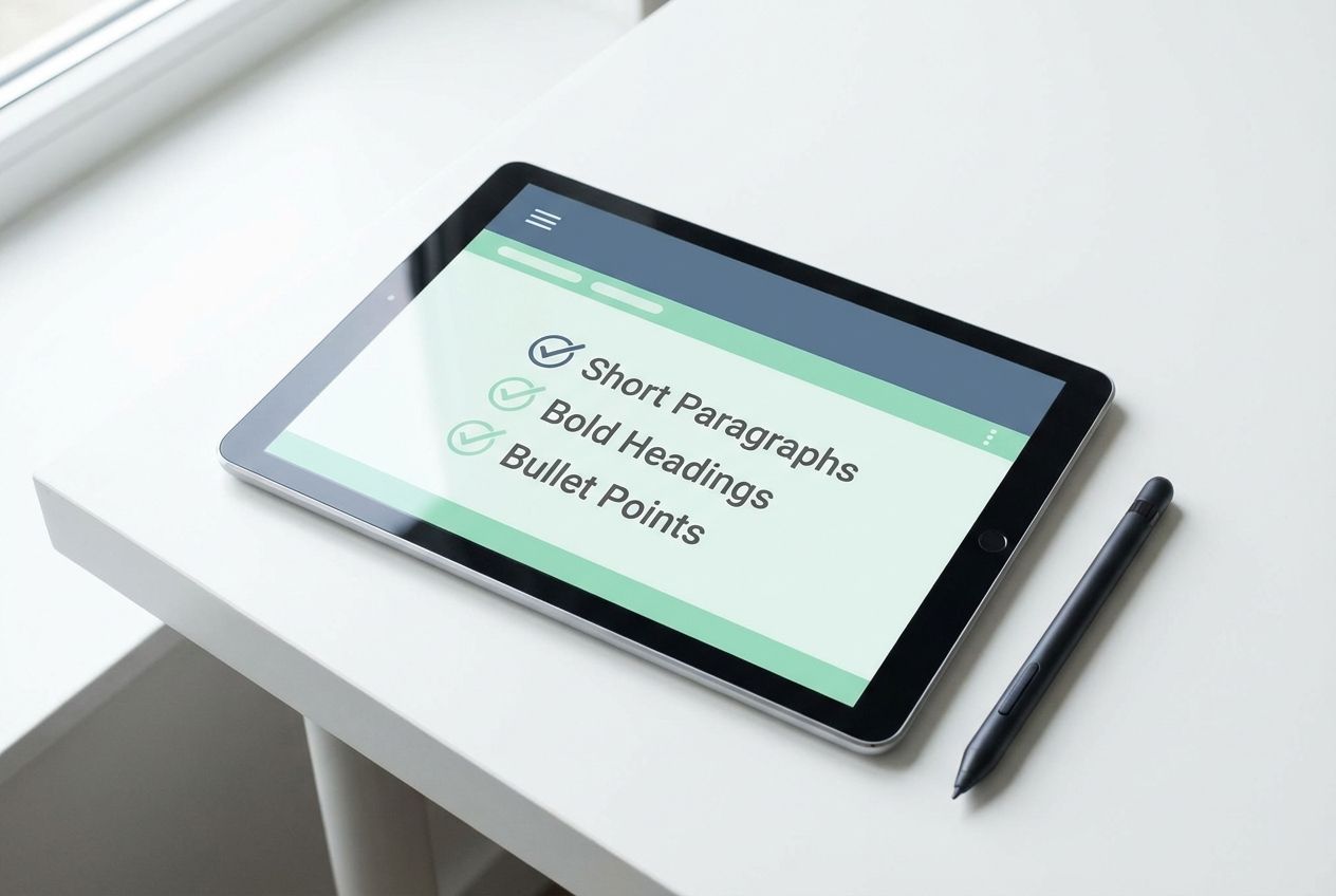 Structure Content for AI Summarization