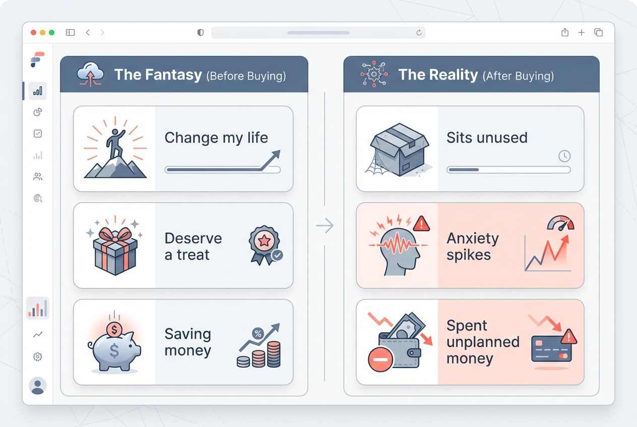 Temporary satisfaction versus long-term consequences, how to stop shopping addiction