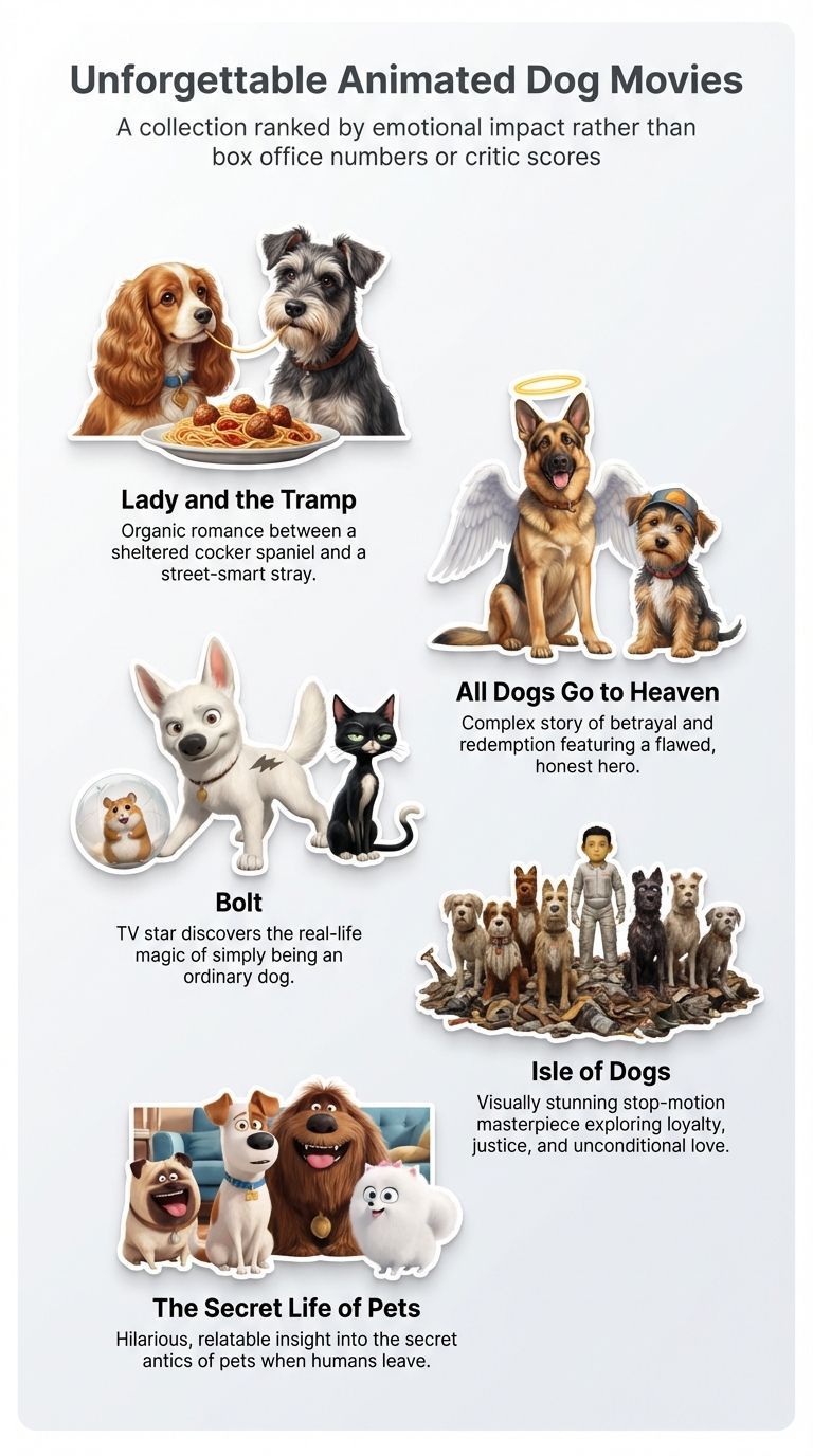 The Animated Movies with Dogs I Will Never Forget