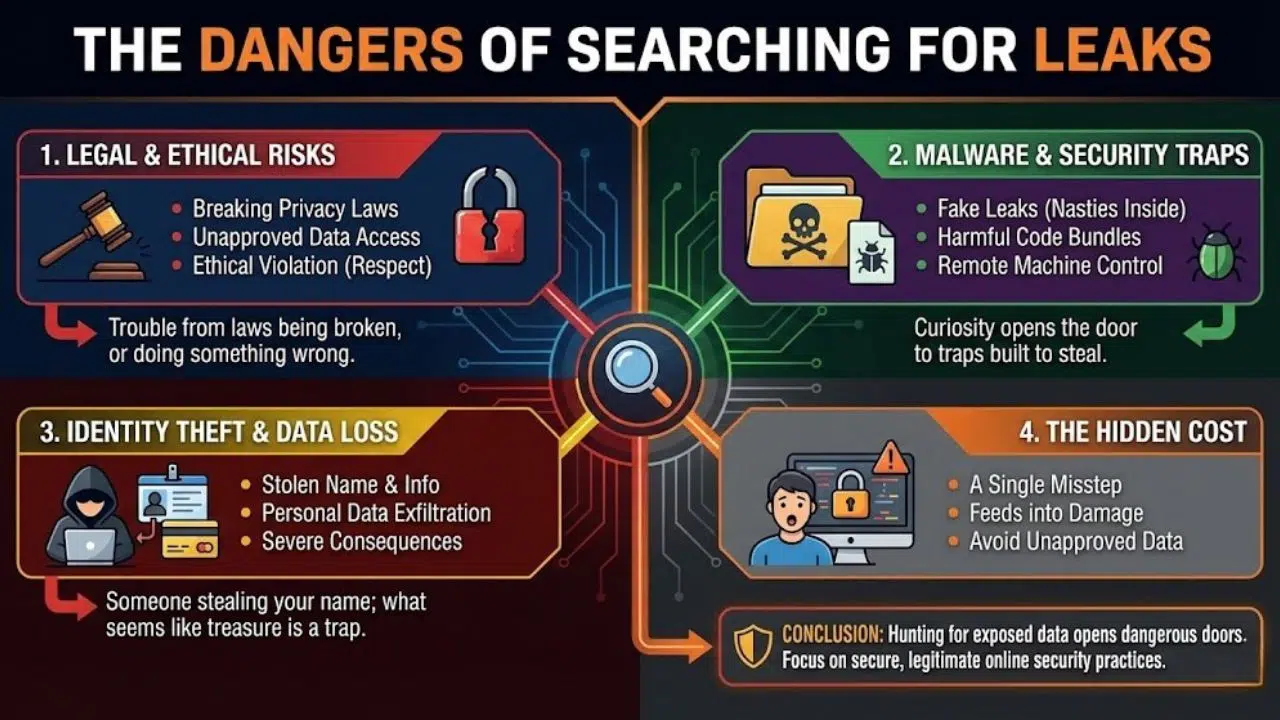 The Dangers of Searching for Leaks