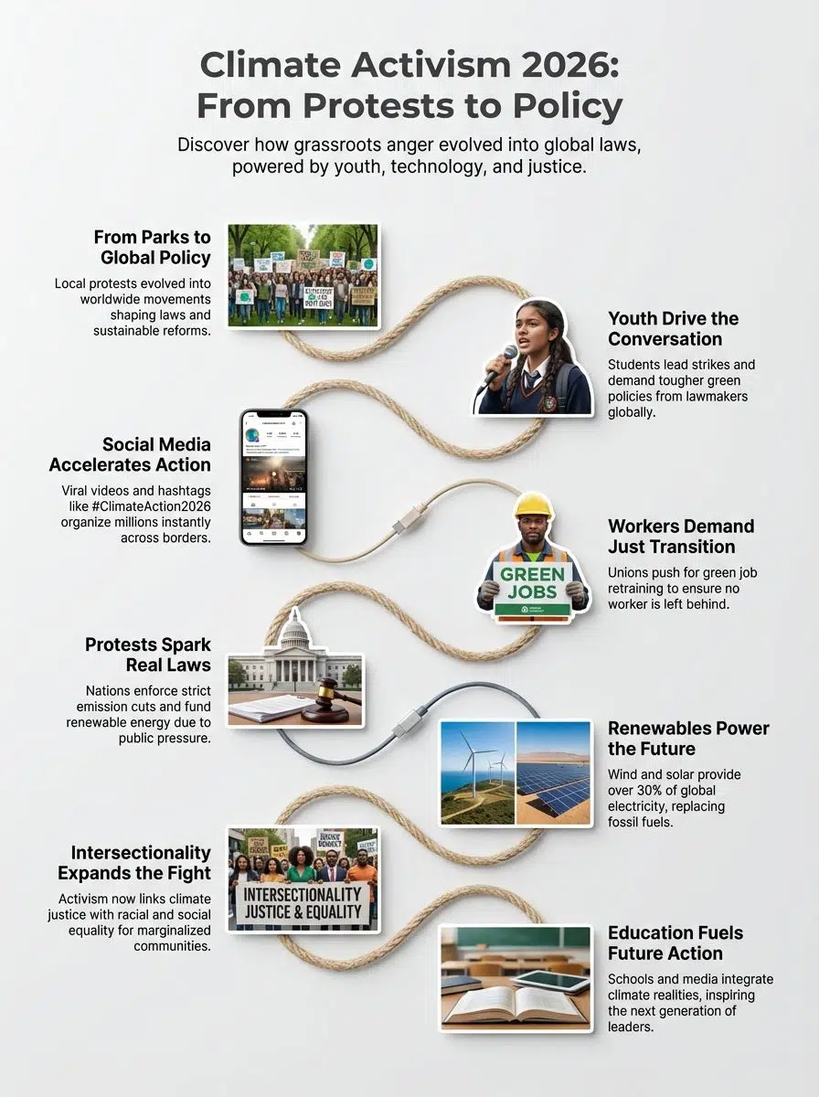 The Evolution of Climate Activism