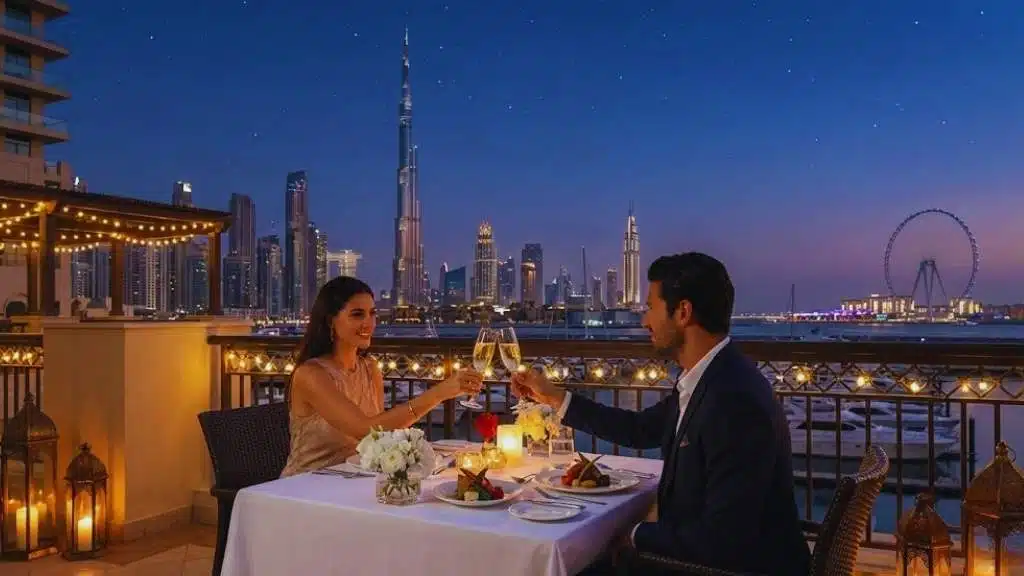 Most Romantic Dining Experiences in Dubai