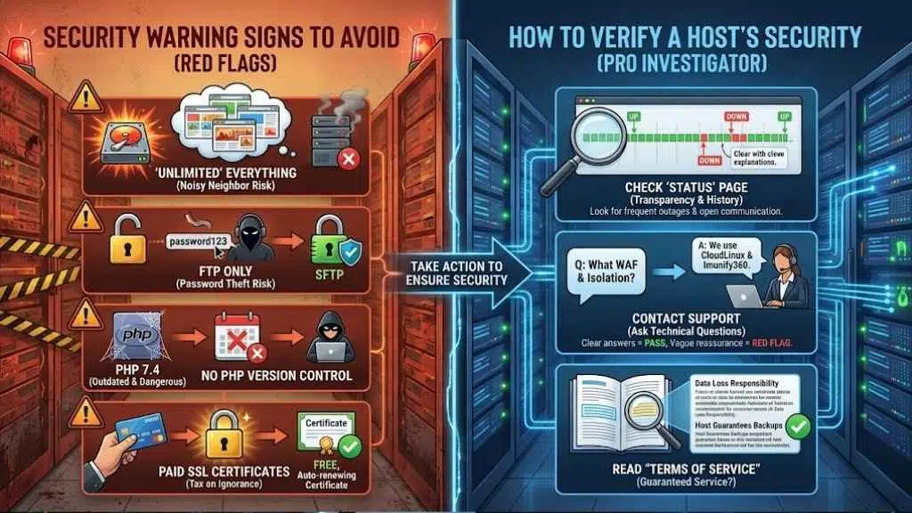 How to Verify a Host's Security Before Buying