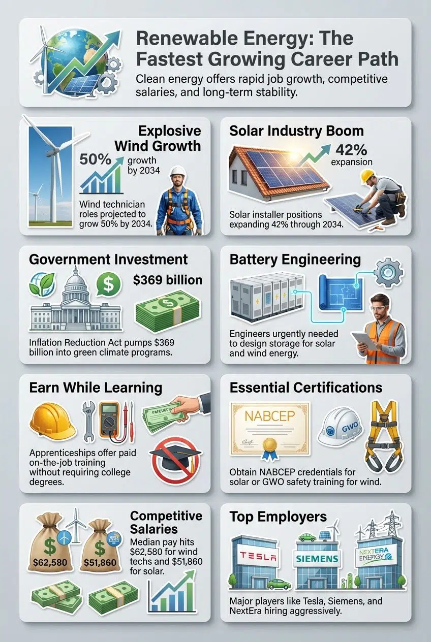 The Rise of Renewable Energy Jobs