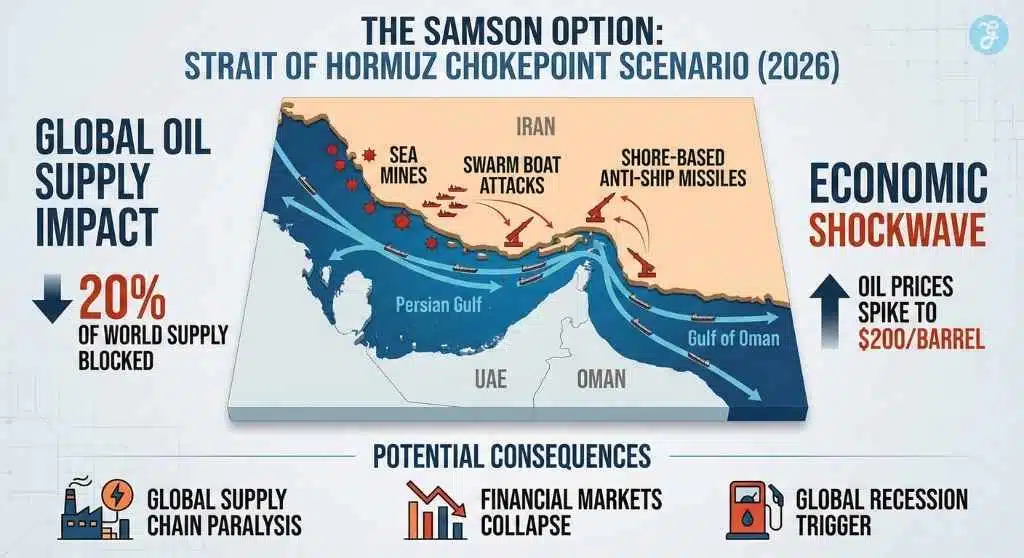 Trump Iran Strategy The "Samson Option": Closing the Strait of Hormuz