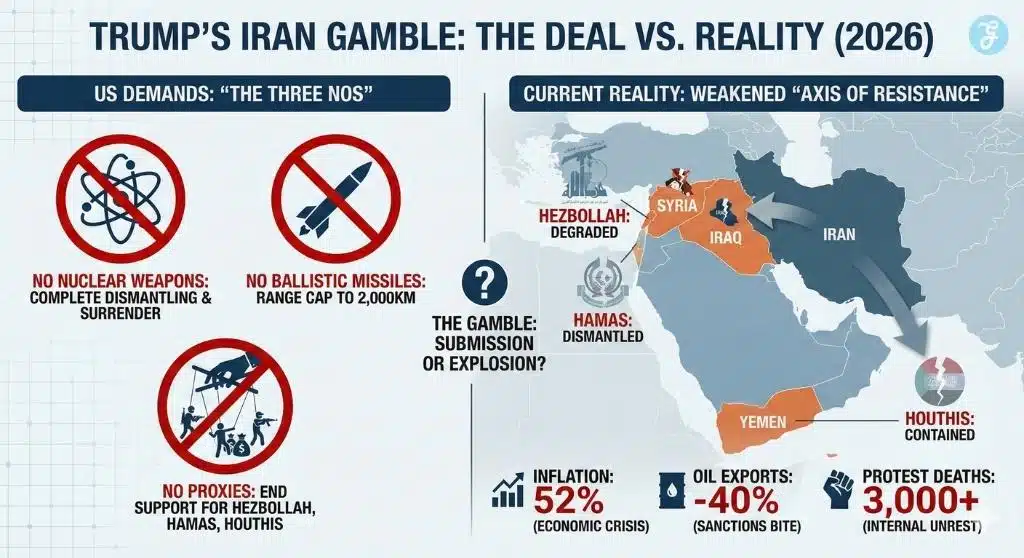 Trump Iran Strategy: the deal vs reality