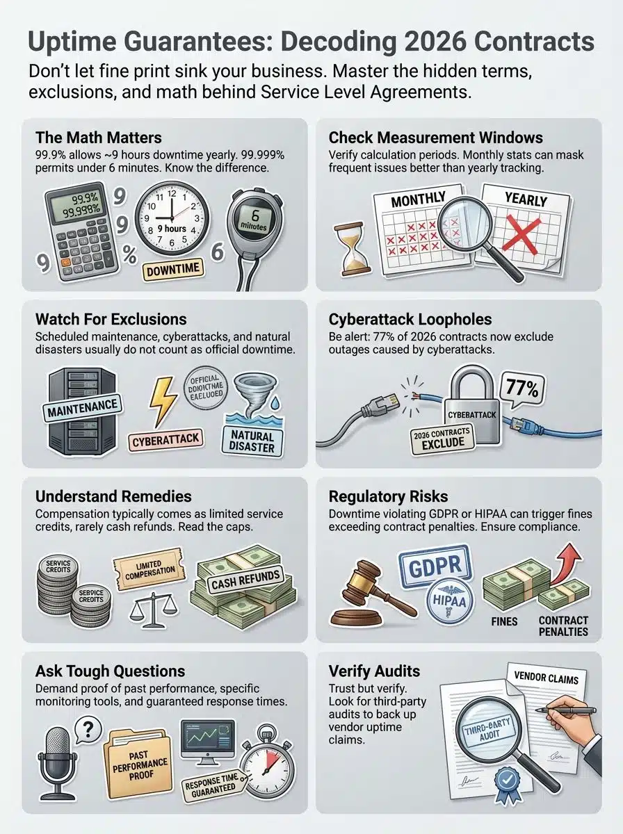 Understanding Uptime Guarantees
