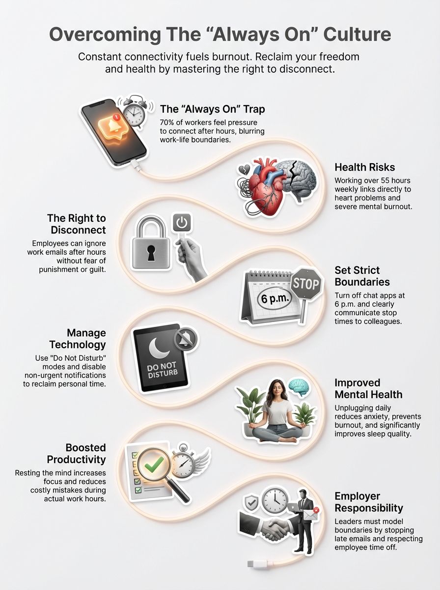 Understanding the Always On Culture how to set boundaries