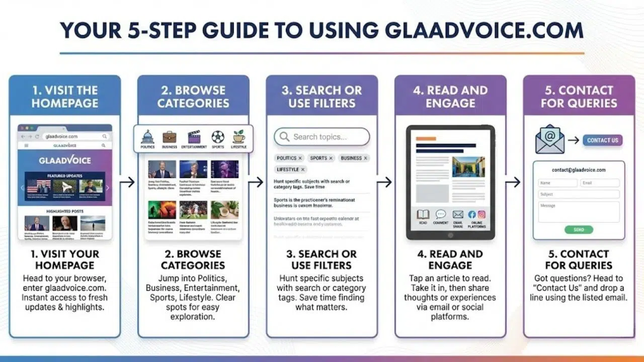 Using GlaadVoice com Step by Step