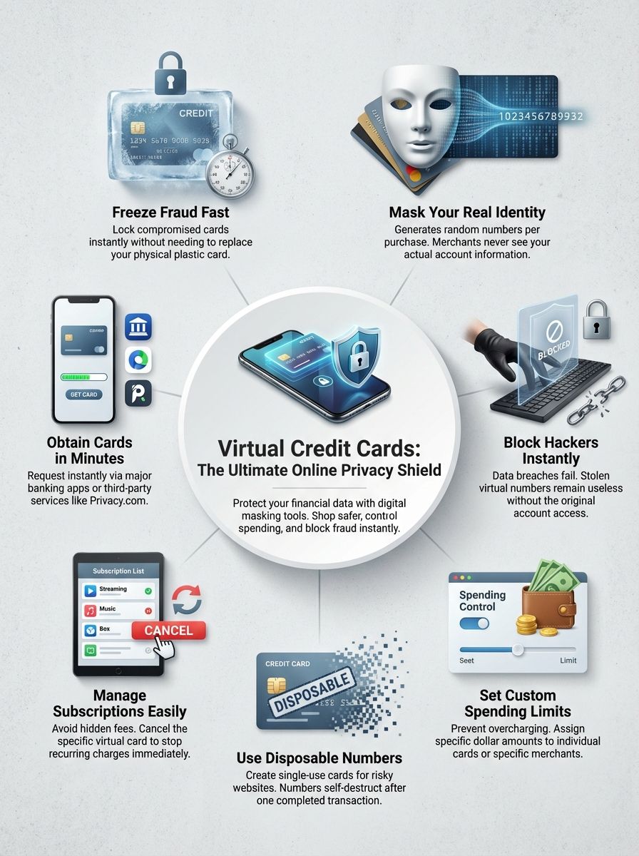 Virtual Credit Cards ultimate tool for online privacy