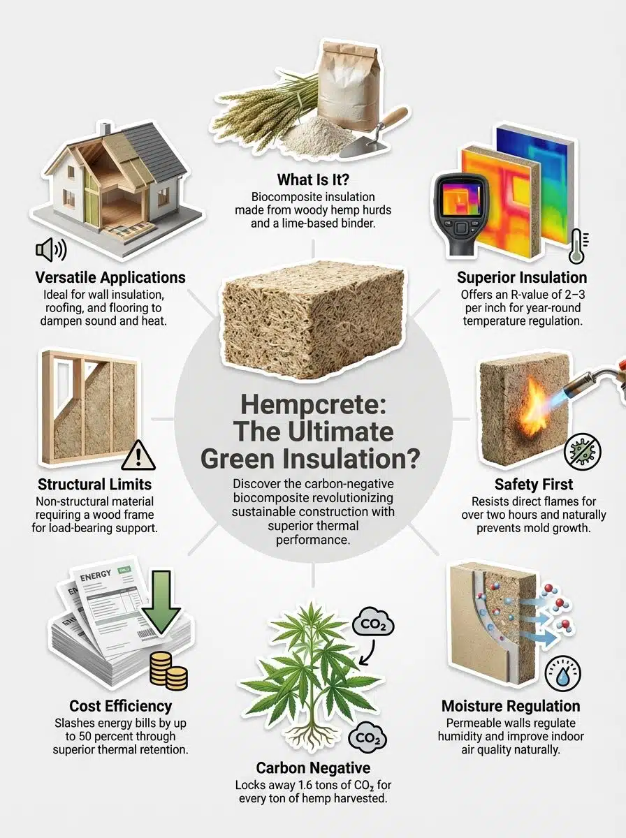 What is Hempcrete: insulation material