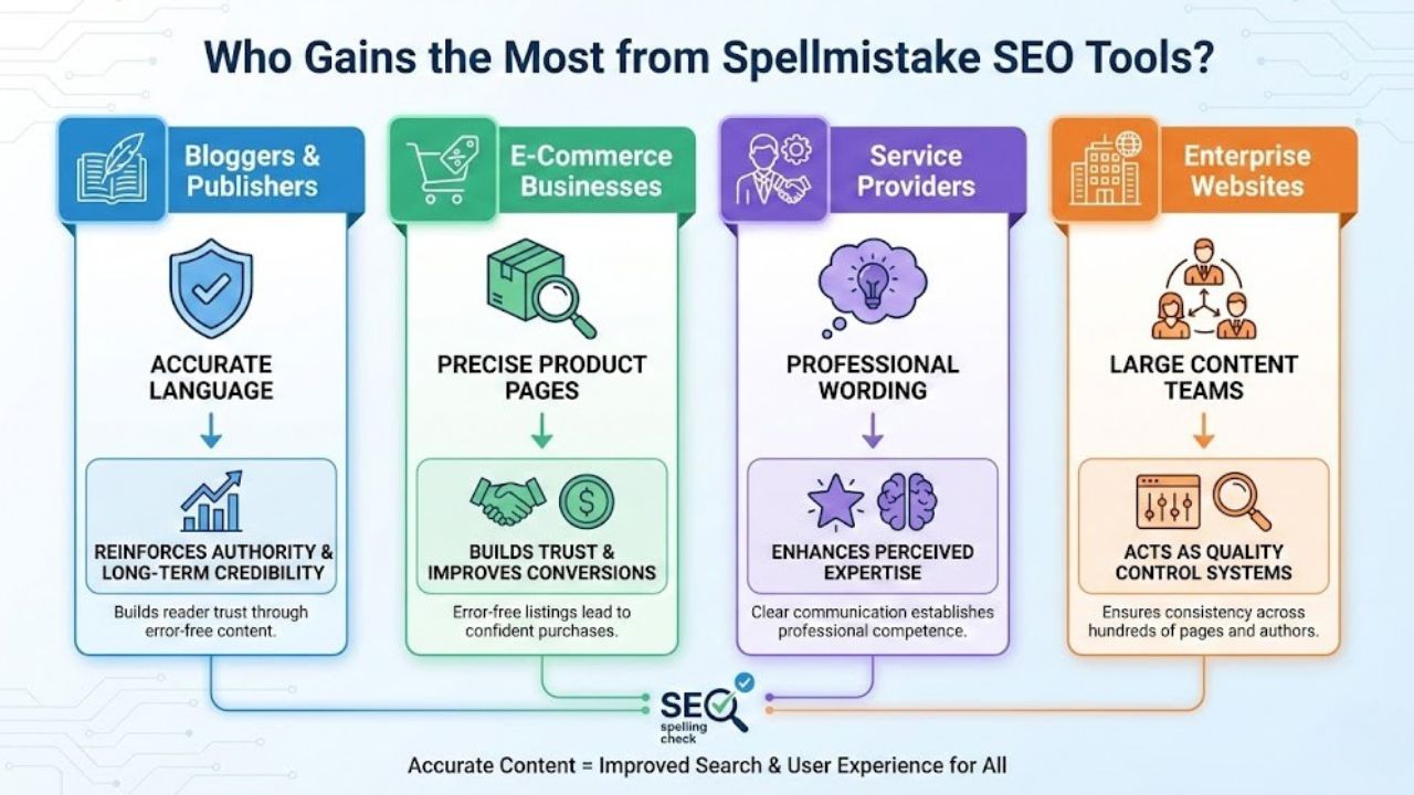 Who Gains the Most from Spellmistake SEO Tools