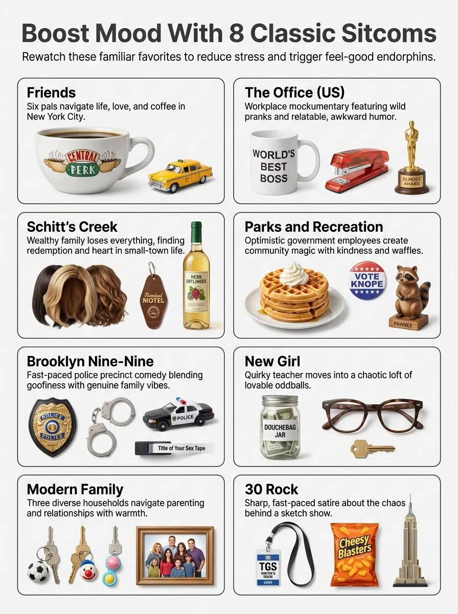 best sitcoms to rewatch