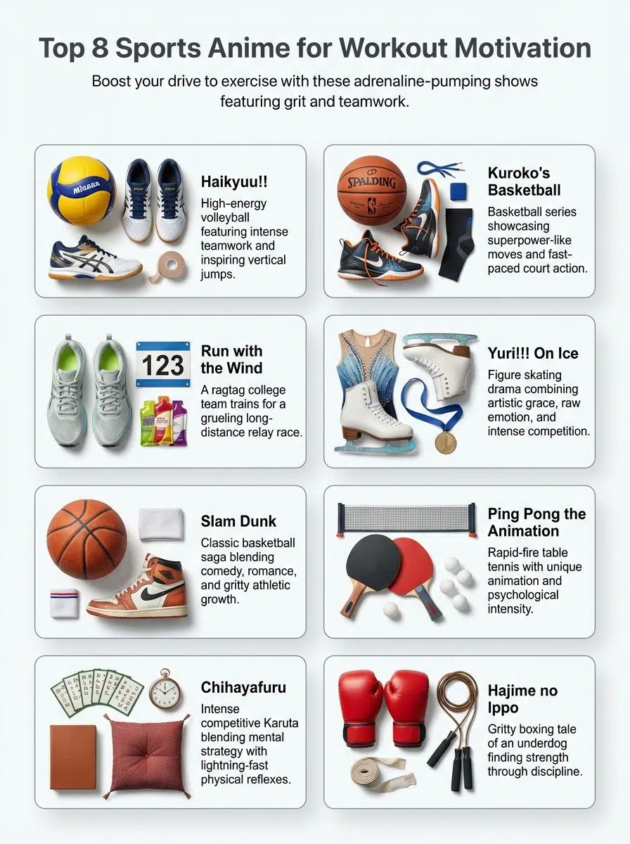 best sports anime to transform your fitness