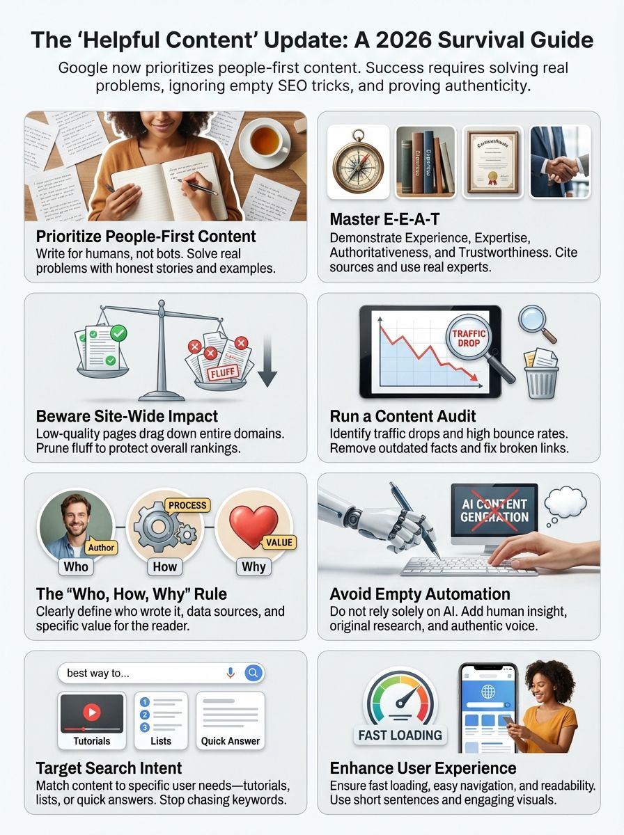 google's helpful content update