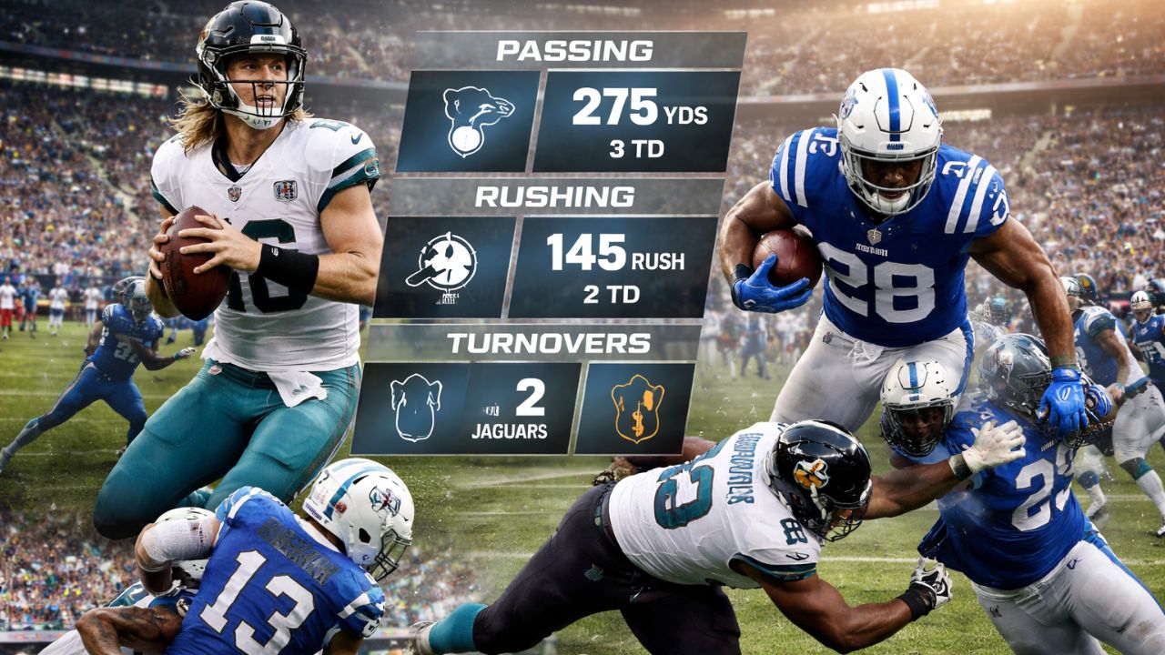 jacksonville jaguars vs colts match player stats