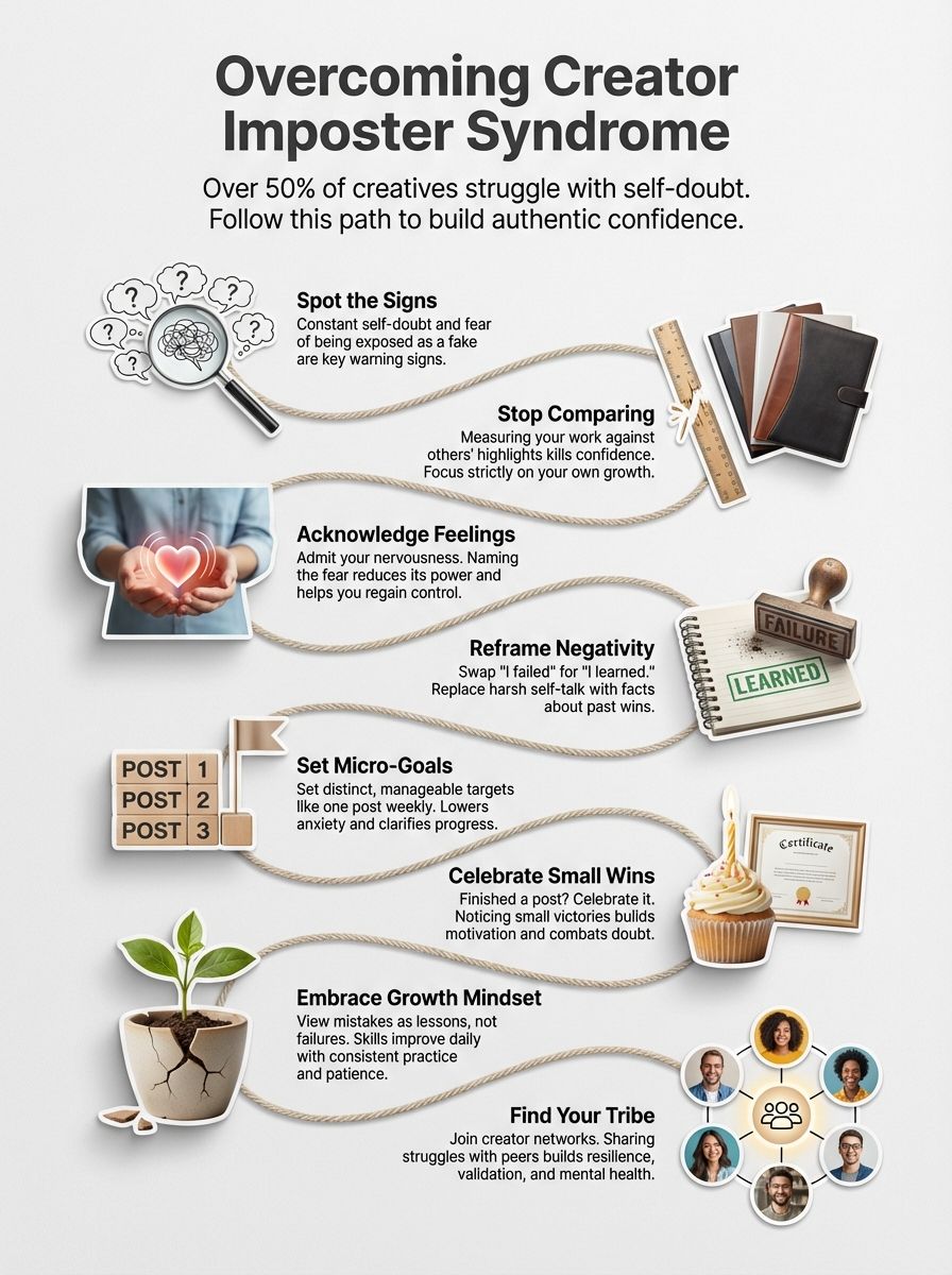 overcoming imposter syndrome as a content creator what is it