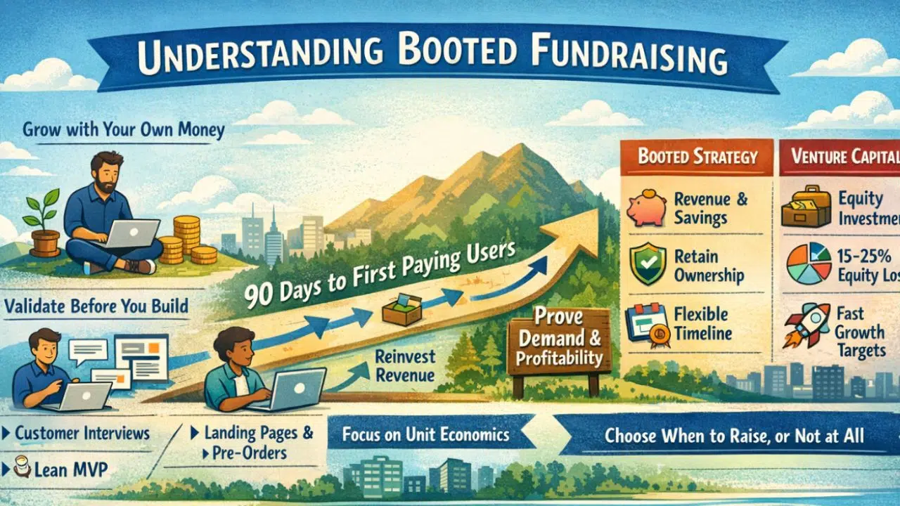 startup booted fundraising strategy.
