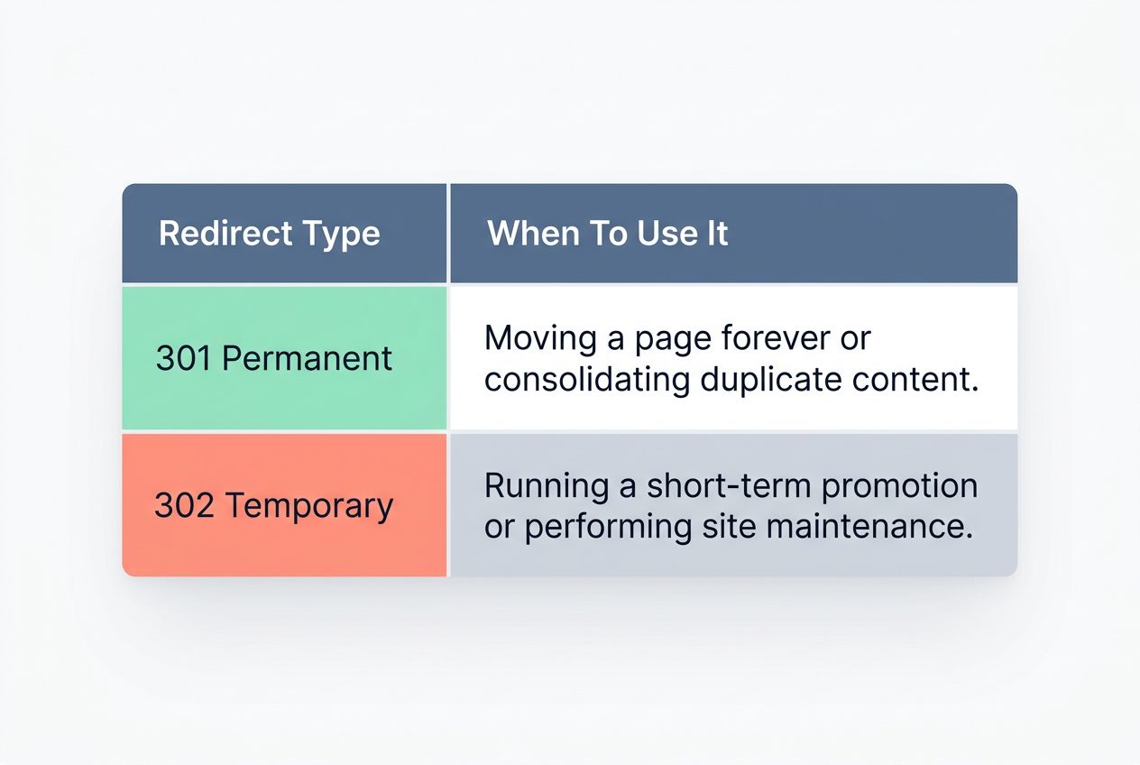 302 Temporary Redirects