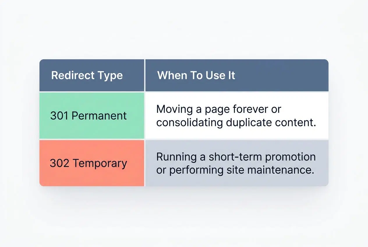 302 Temporary Redirects
