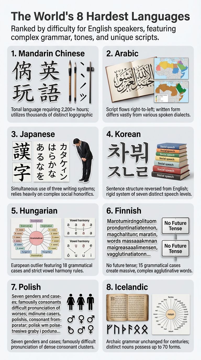 8 Hardest Languages in the World