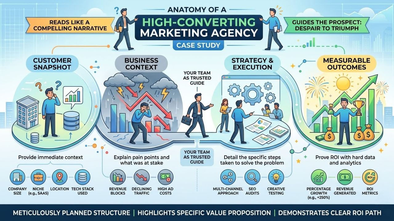 Anatomy of a High-Converting Marketing Agency Case Study