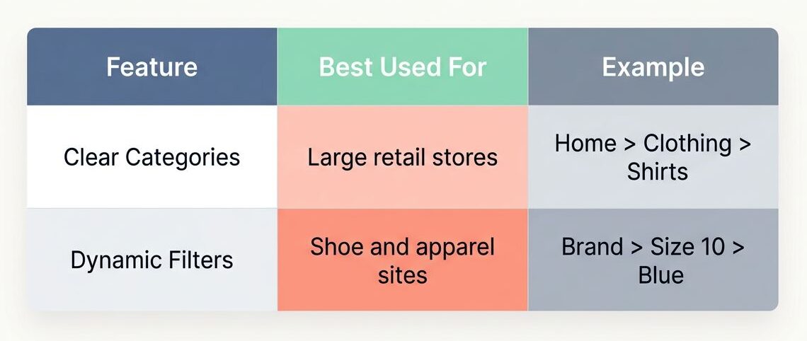 Attribute-Based Breadcrumbs