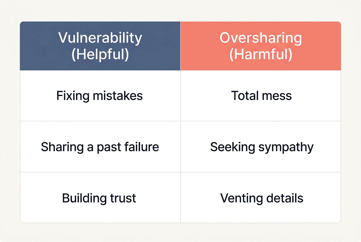 Balancing vulnerability with authority