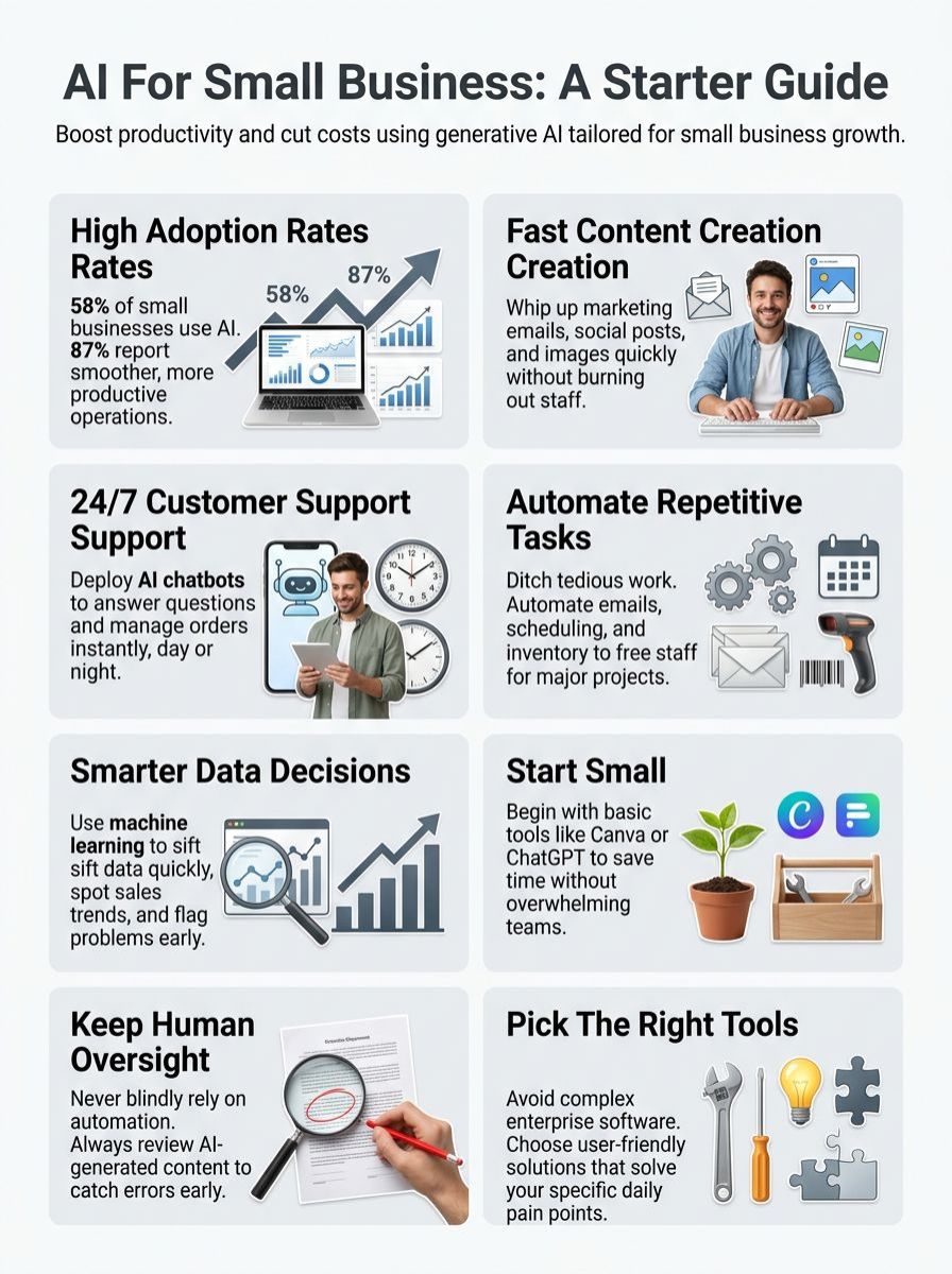 Practical Applications of Generative AI for Small Businesses