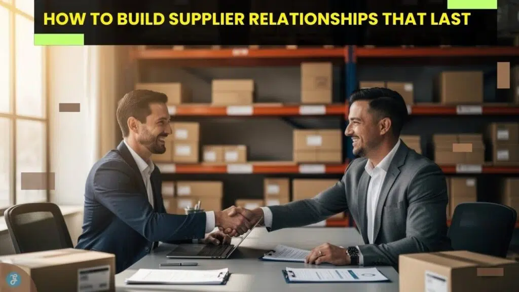 Building long-term Supplier Relationships