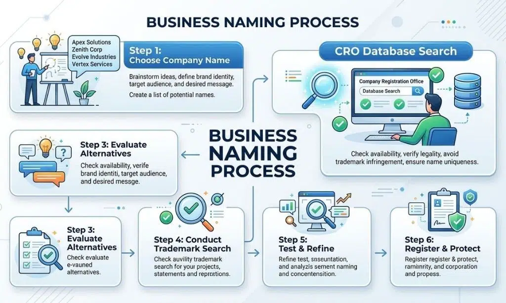 Business Naming Process in Ireland