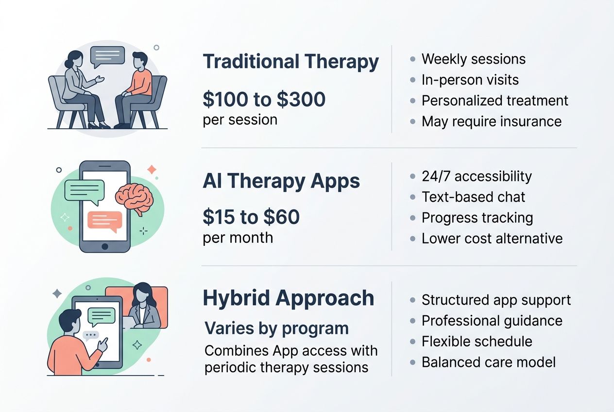 Complementing Traditional Therapy for mental health impact of ai companions