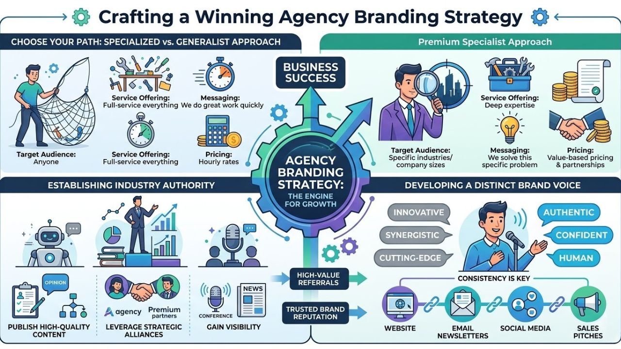 Crafting a Winning Agency Branding Strategy