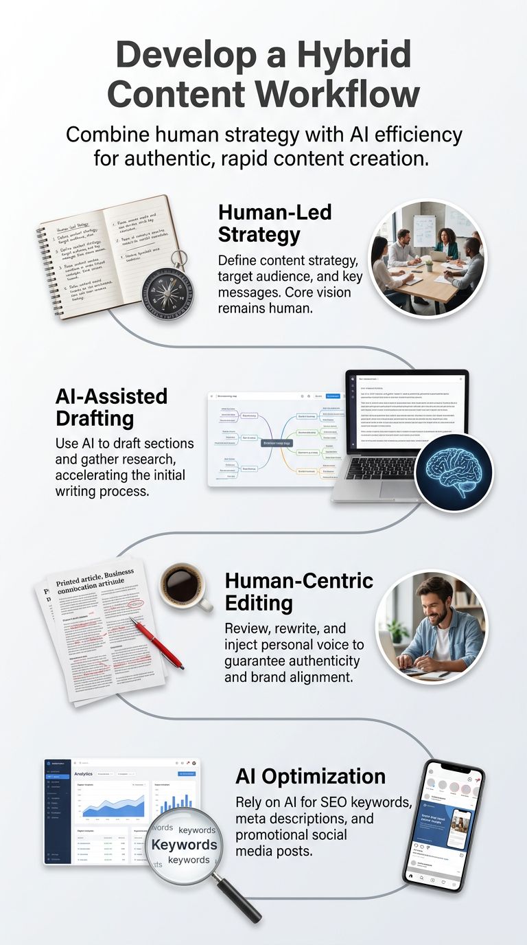 Developing a Hybrid Content Workflow