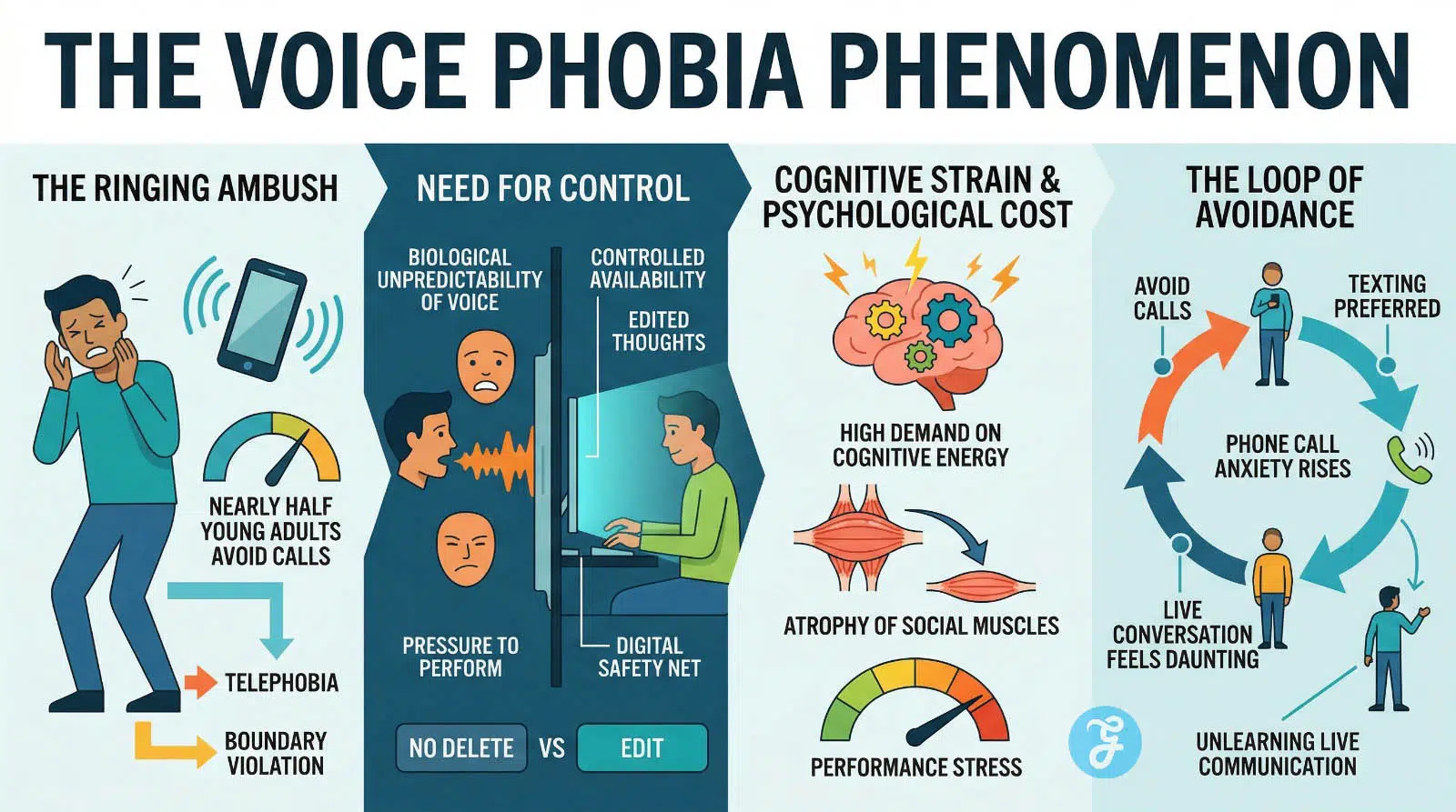 Digital Communication Shift: The Voice Phobia Phenomenon