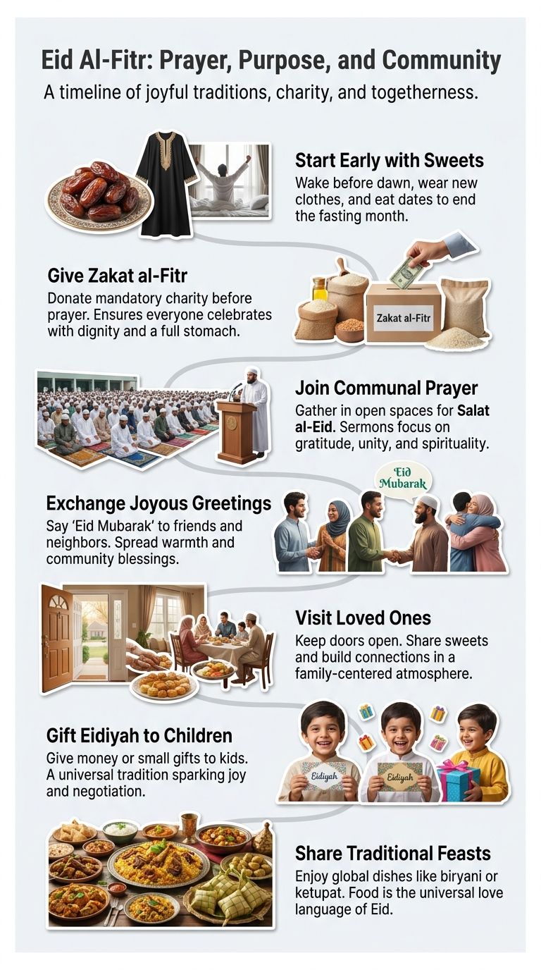 eid morning prayers and rituals