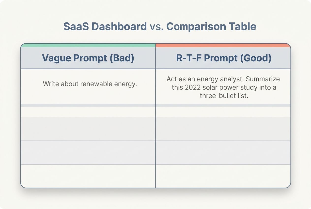 Ensure adequate context