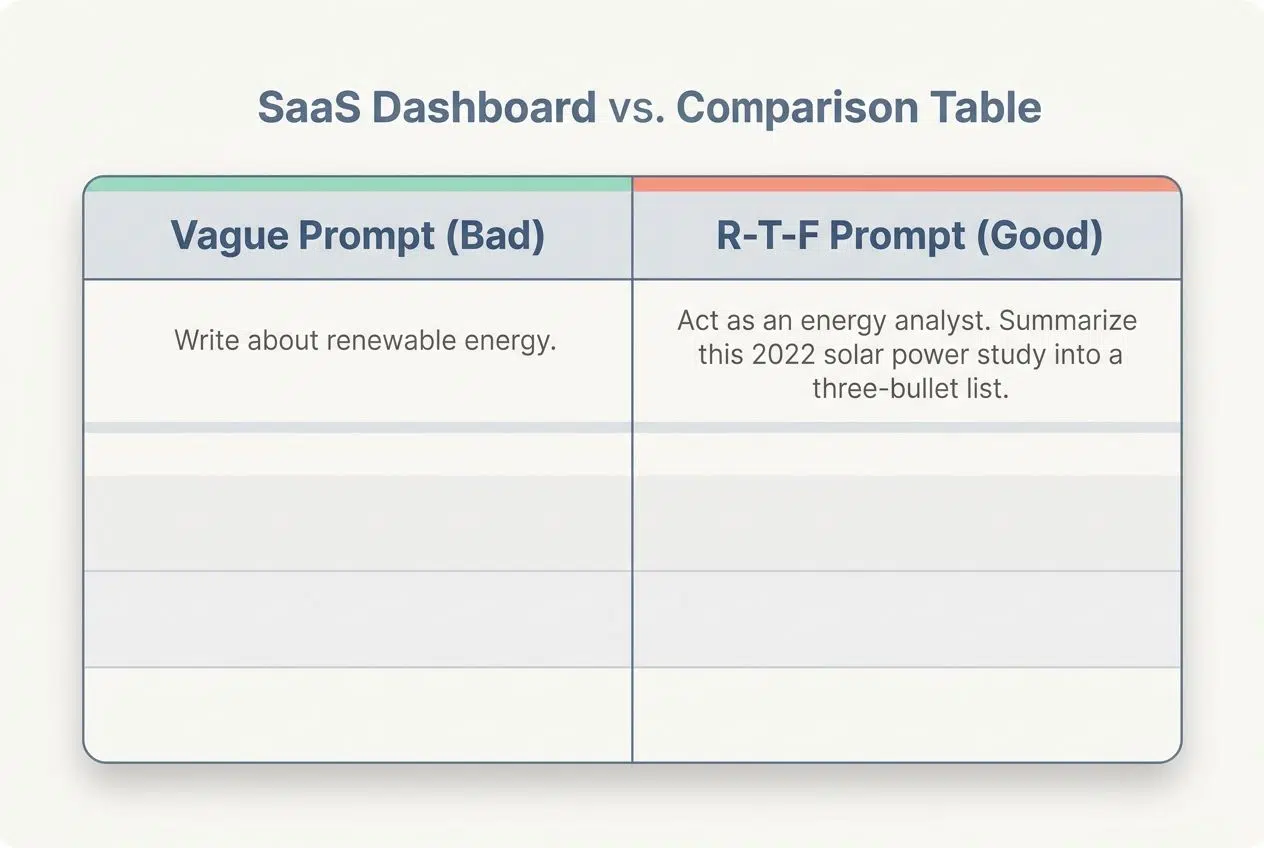 Ensure adequate context