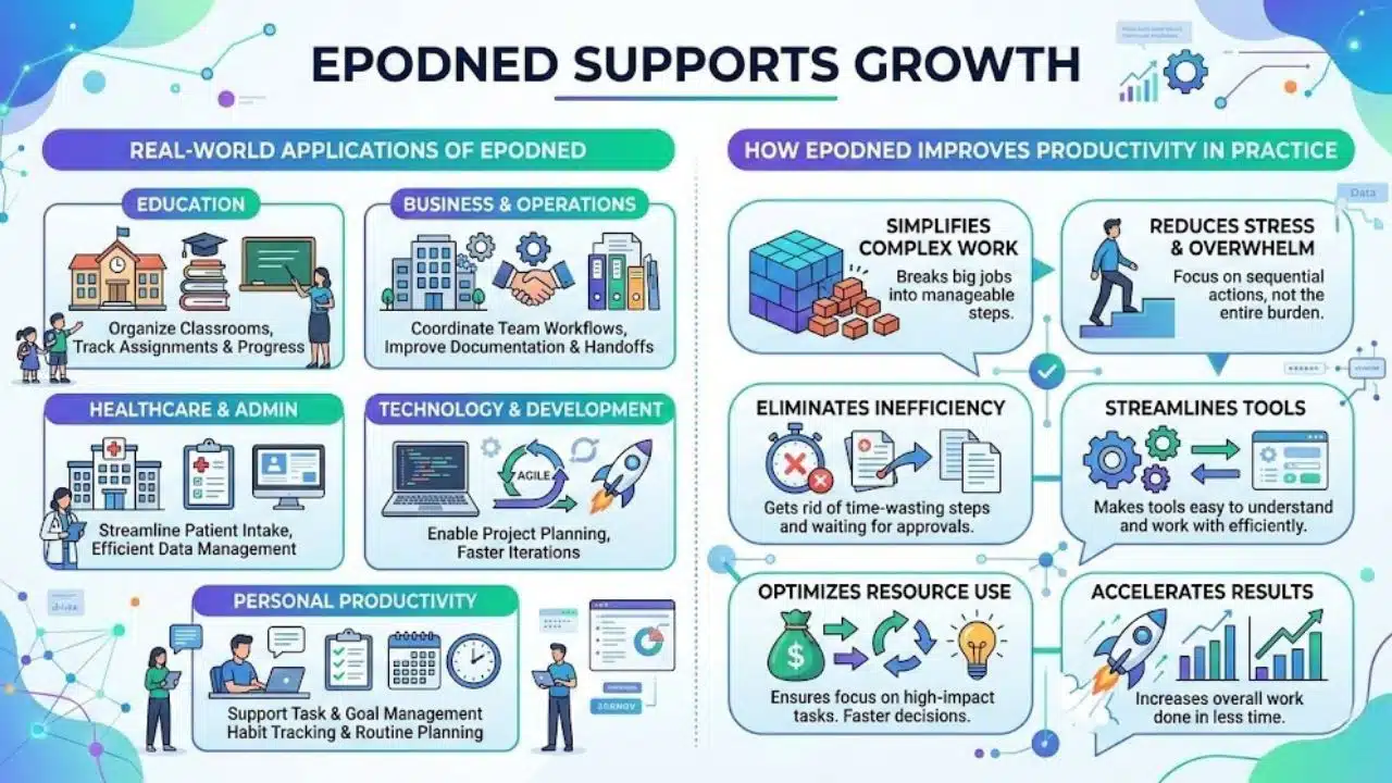 Epodned supports growth