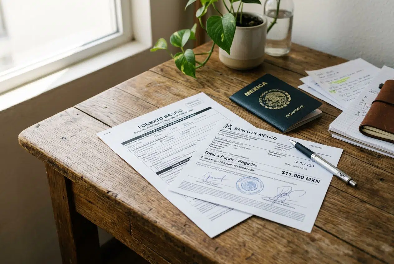 Exchange visa for a residency card at an INM office within 30 days