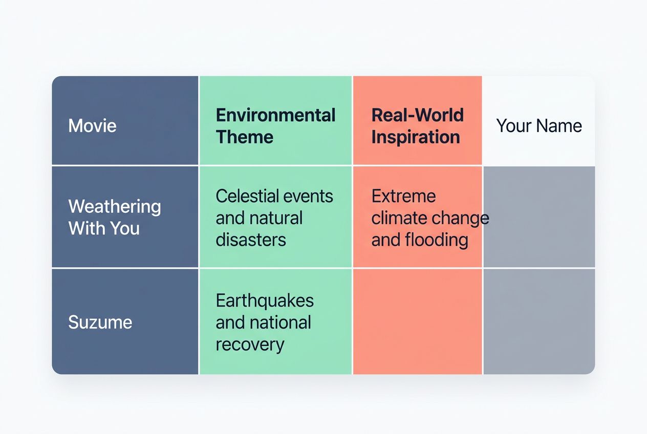 Exploration of environmental themes
