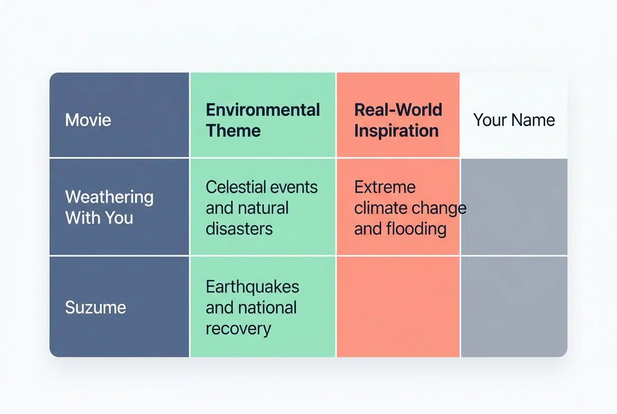 Exploration of environmental themes